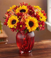 Load image into Gallery viewer, Country fall vase