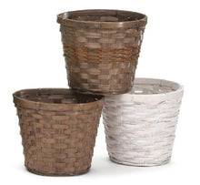 Load image into Gallery viewer, HEAVENLY HYDRANGEA in Bamboo basket
