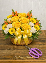 Load image into Gallery viewer, Sunny Rose Basket