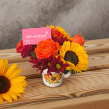 Load image into Gallery viewer, Fall Mug Floral