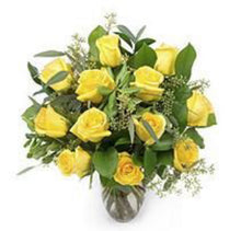 Load image into Gallery viewer, 12 Perfect Yellow Roses