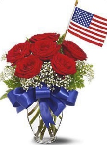 Patriotic bouquet 🇺🇸