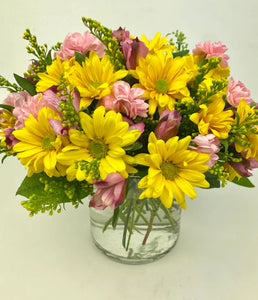 Spring wildflowers bouquet