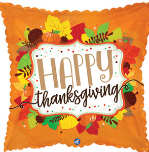 Thanksgiving balloons