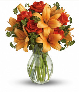 Orange expression flower
