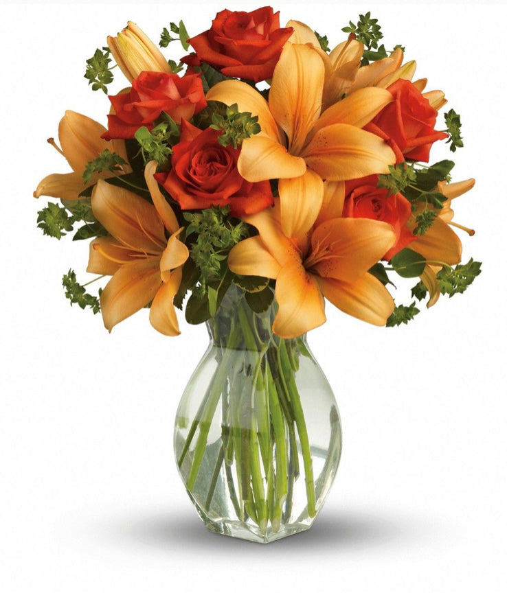 Orange expression flower