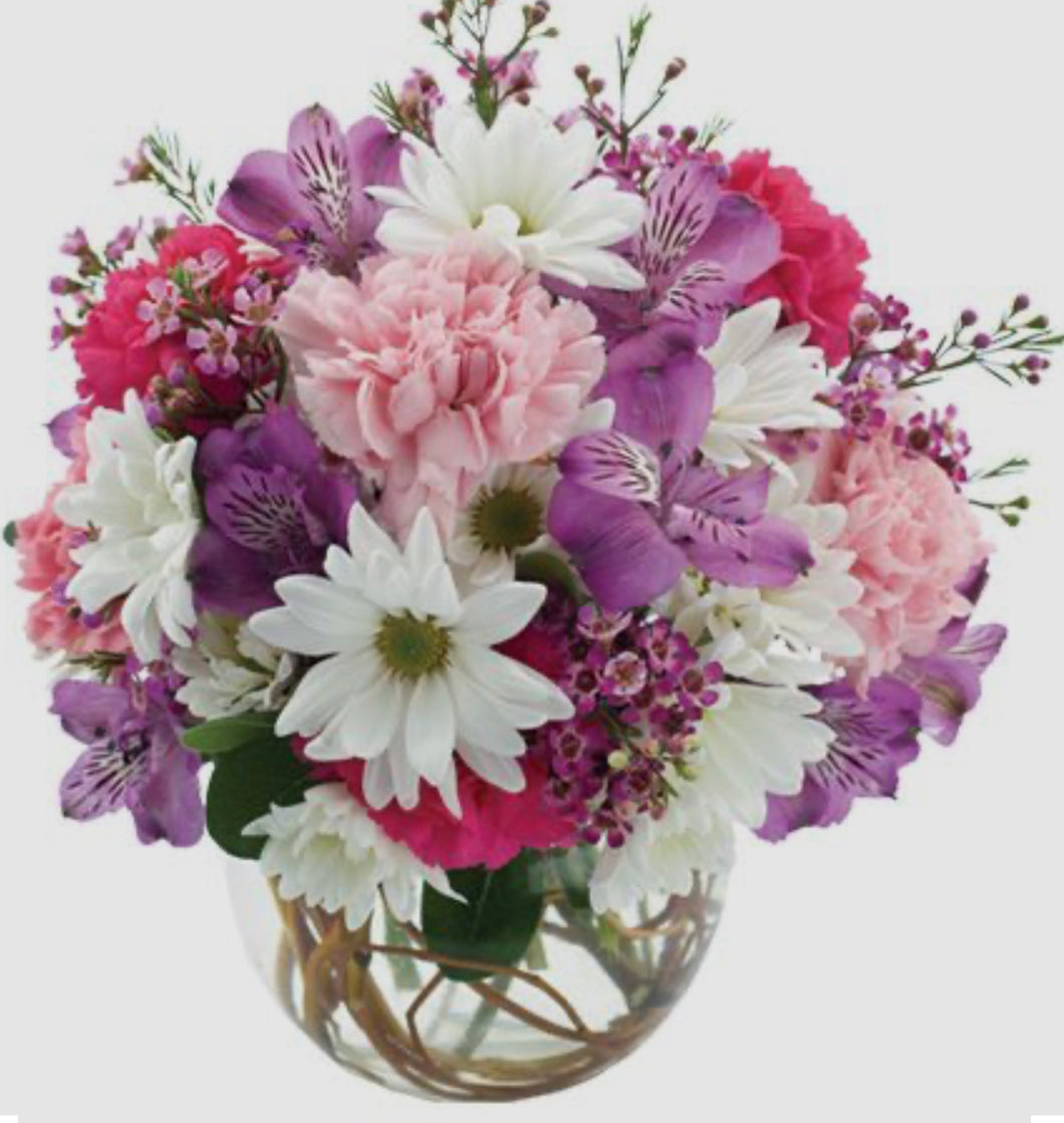 Romantic blooms bqt