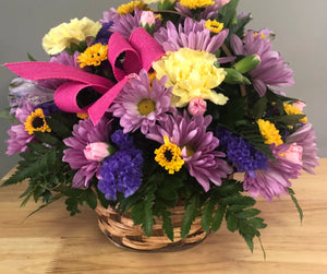 Summer  mix flower basket