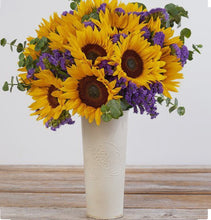 Load image into Gallery viewer, Summer sunflowers 🌻 touch of purple
