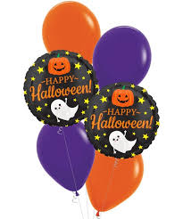 HAPPY HALLOWEEN BALLOONS BQT