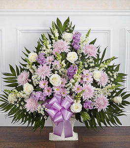 Lavander Exquisite Tribute in pot cover